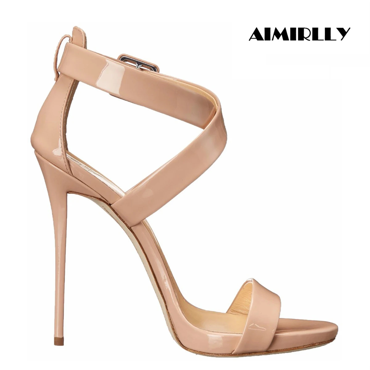 Women'S Shoes For Work - Aimirlly Sandal Wanita Tali Silang Hak