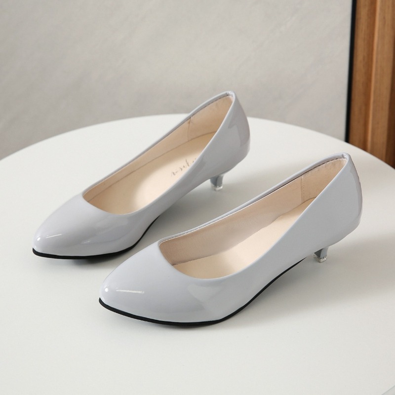 Women'S Shoes For Work - Sepatu wanita hak sedang ukuran besar