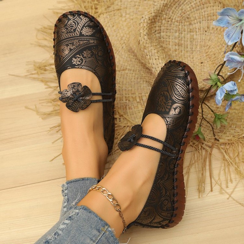 Women Shoes Loafers - Sepatu Wanita Sol Lembut Model Single