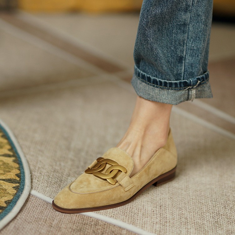 Women Shoes Loafers - Sepatu Wanita Hak Rendah Musim Semi/Musim