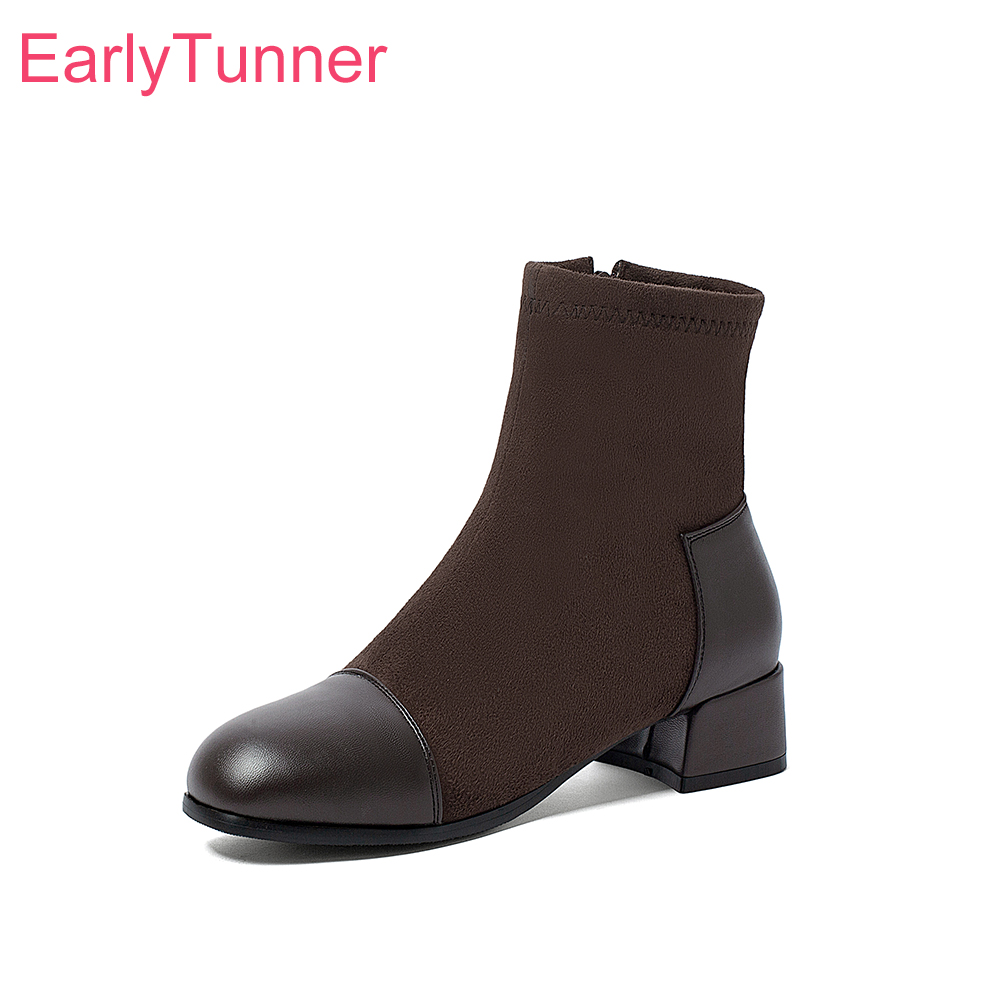 Women Shoes Size 7 - Sepatu Boot Wanita Nyaman Musim Gugur