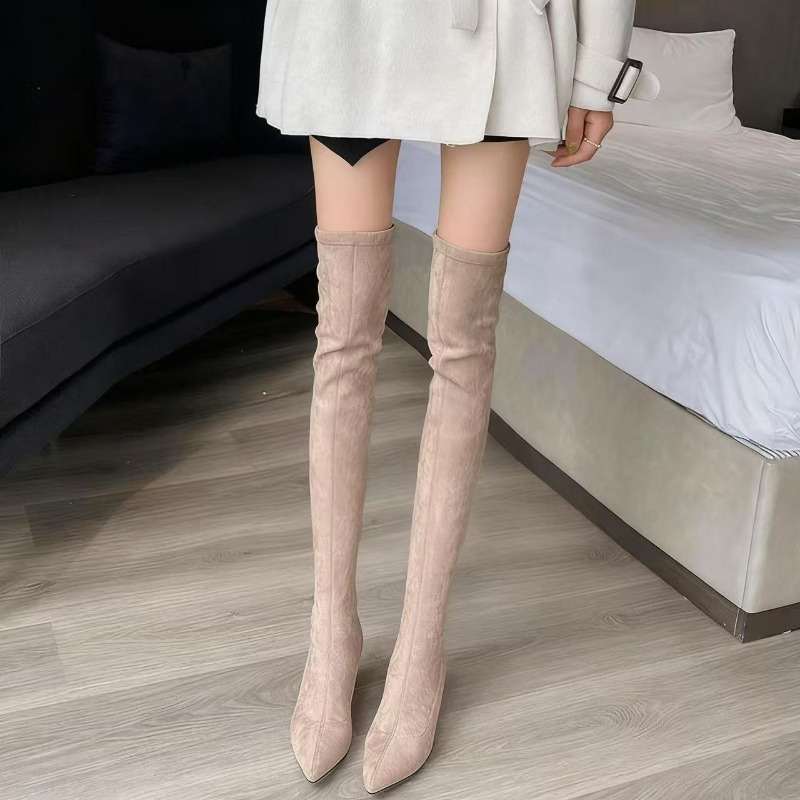 Sock Boot Women - Sepatu Boots Wanita Seksi Model Ujung