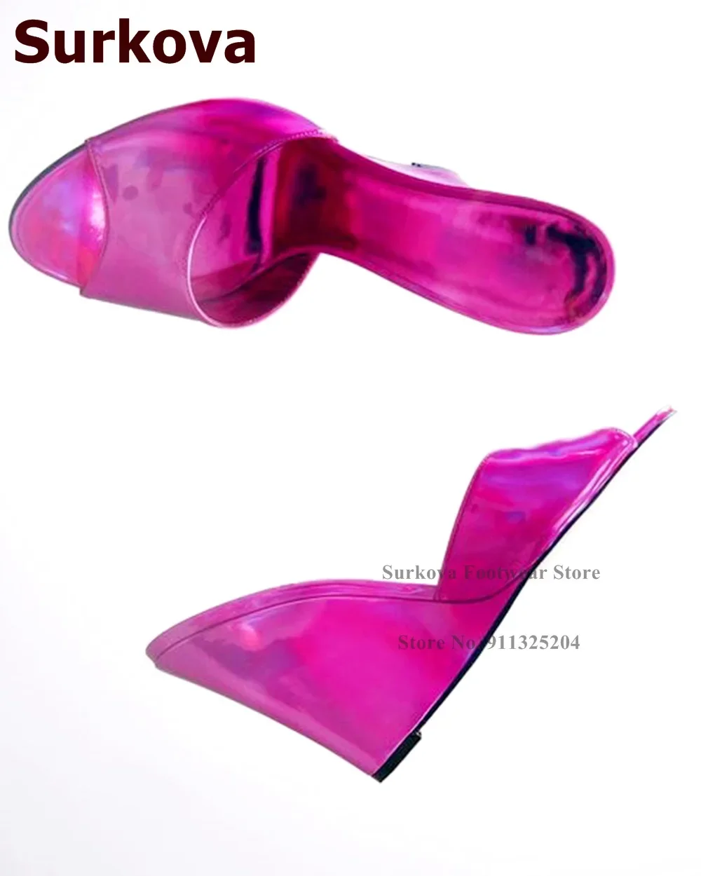 Surkova Hologram Warna-warni F - Women Shoes Size 7 ulasan dan harga