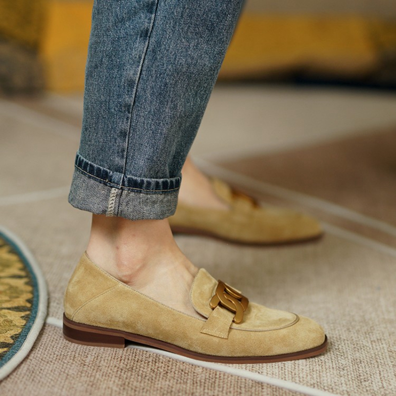 Sepatu Wanita Hak Rendah Musim - Women Shoes Loafers ulasan dan harga