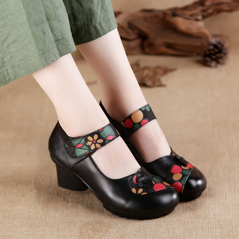 Wedges sepatu desainer wanita  - Leopard Print Heels ulasan dan harga