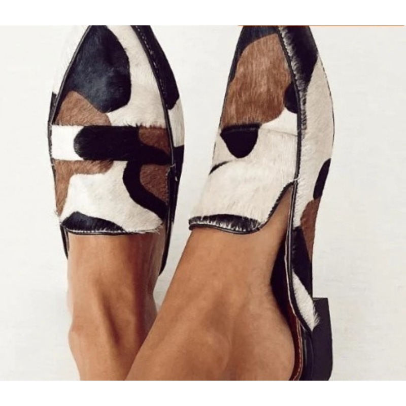 Sepatu Wanita Kasual Motif Kul - Women Shoes Loafers ulasan dan harga