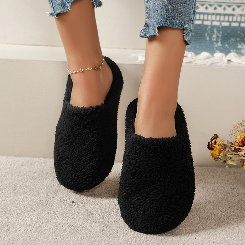 Sandal Rumah Katun Berwarna Po - Women'S Shoes To Men'S Size ulasan dan harga