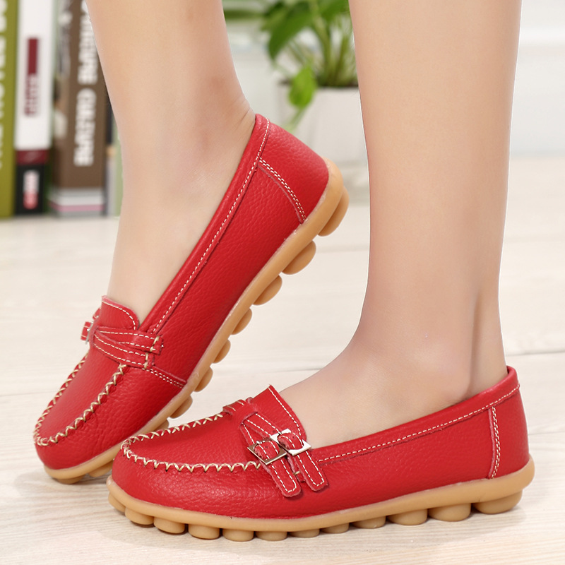 Sepatu Loafer Kulit Lembut Wan - Women'S Shoes Nursing ulasan dan harga