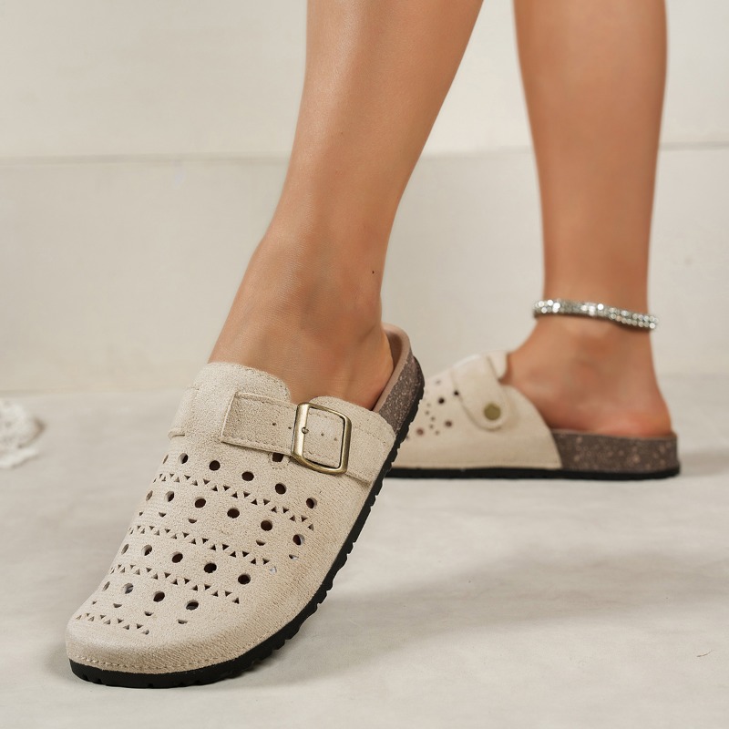 Sandal Wanita Suede Laser Cuto - Women Shoes Size 7 ulasan dan harga