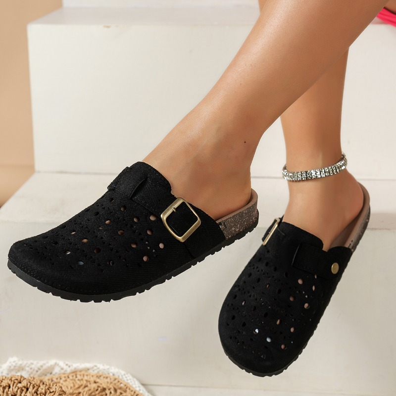 Sandal Wanita Suede Laser Cuto - Women Shoes Size 7 ulasan dan harga