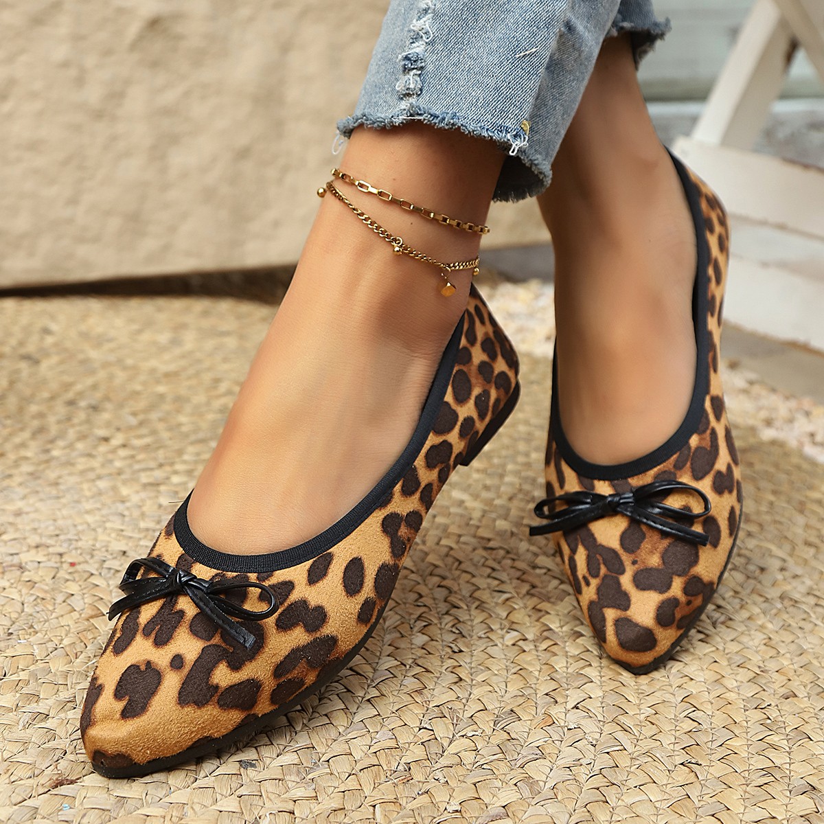 Sepatu Flat Leopard 2026 untuk - Women'S Shoes For Work ulasan dan harga