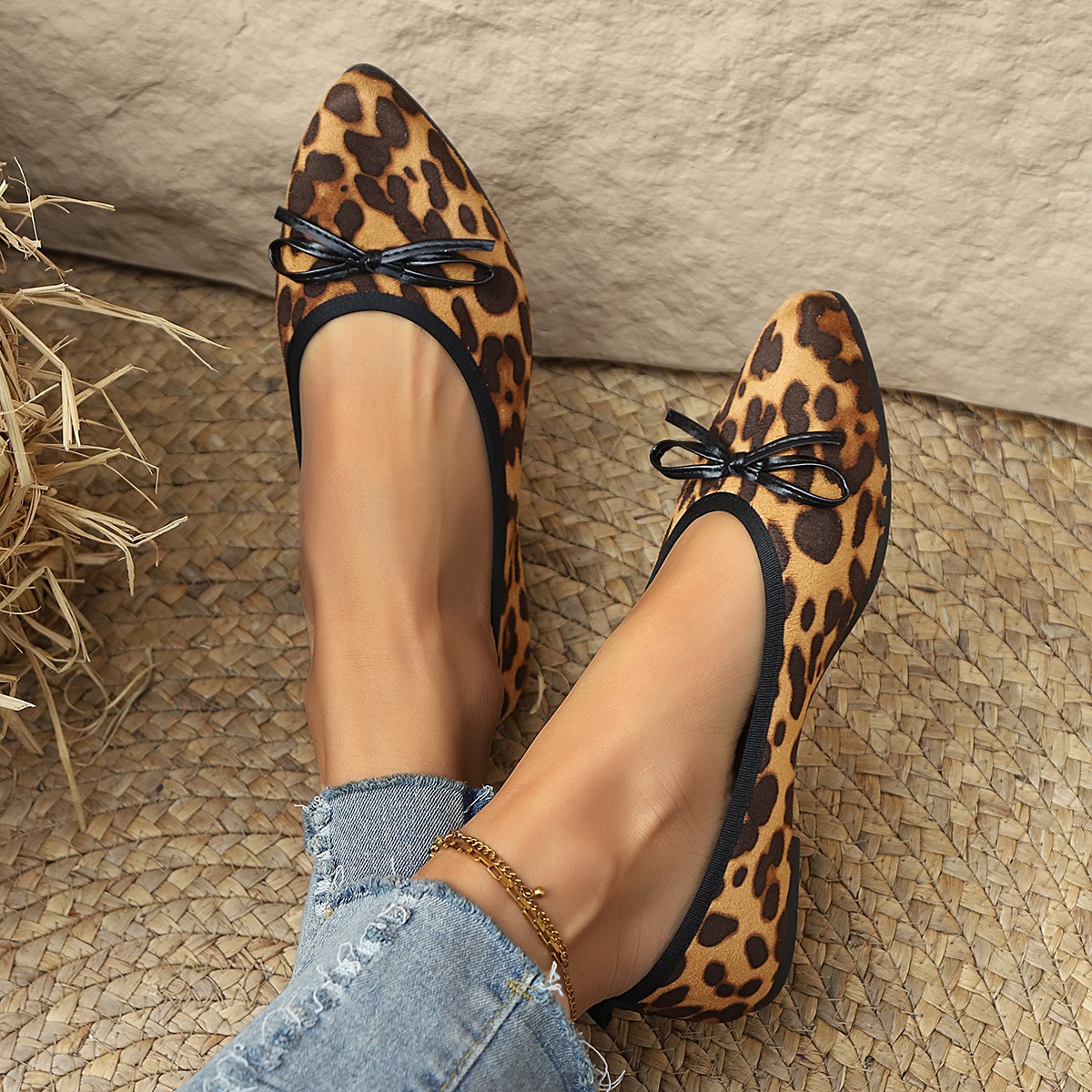 Sepatu Flat Leopard 2026 untuk - Women'S Shoes For Work ulasan dan harga