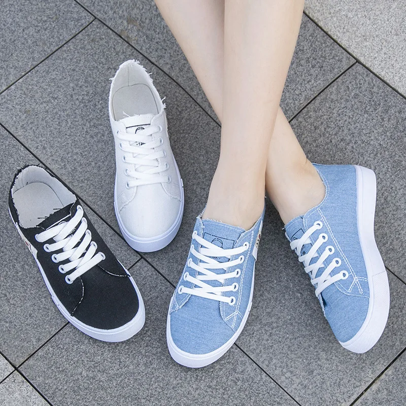 Sepatu Kanvas Wanita Musim Sem - Women'S Shoes Com ulasan dan harga