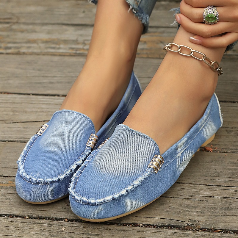 Sepatu Loafer Kasual Nyaman Wa - Women Shoes Loafers ulasan dan harga