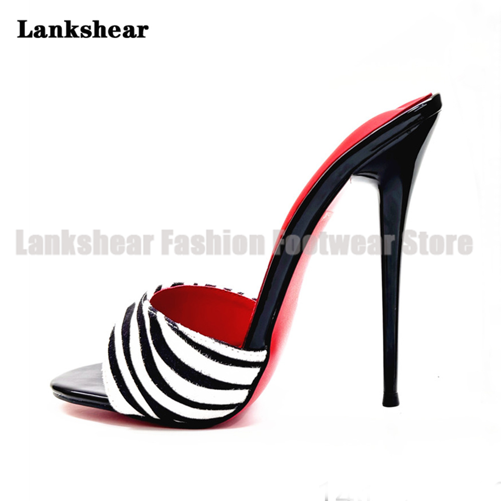 Sepatu Hak Tinggi Motif Zebra  - Leopard Print Heels ulasan dan harga