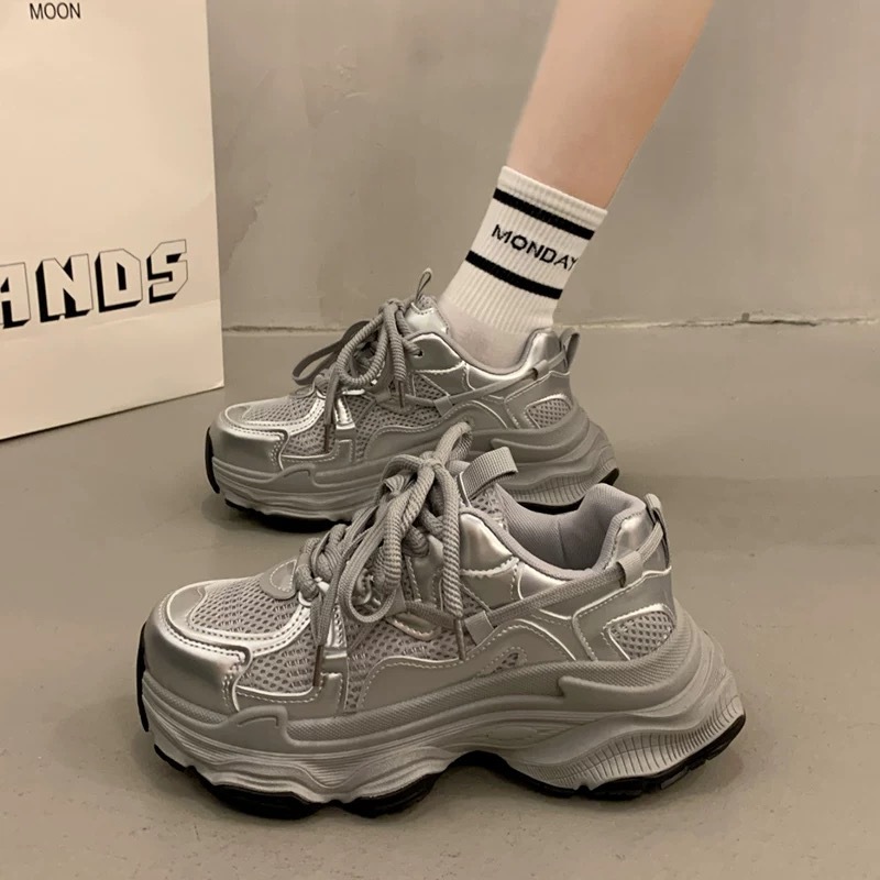 Sepatu Sneakers Platform 2026  - Women'S Shoes Com ulasan dan harga