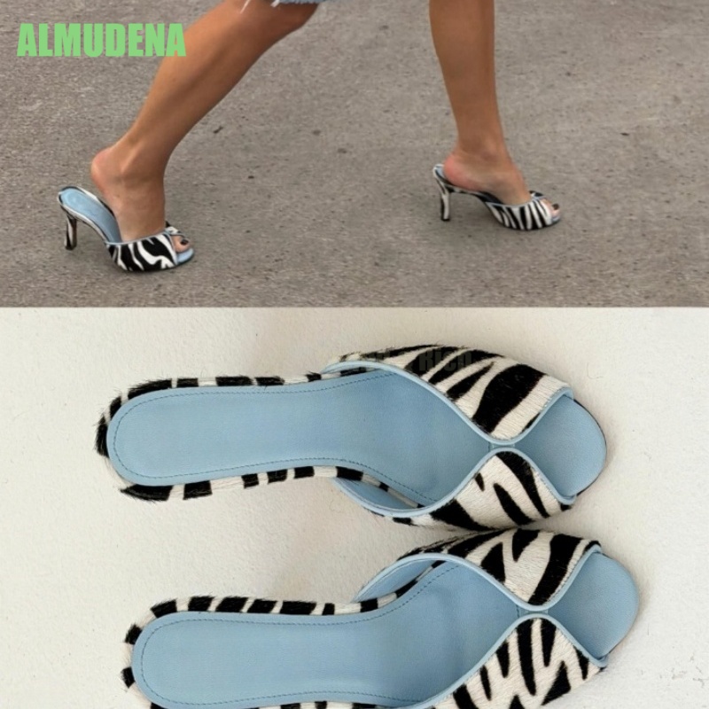 Sepatu Hak Tinggi Model V-Cut  - Leopard Print Heels ulasan dan harga