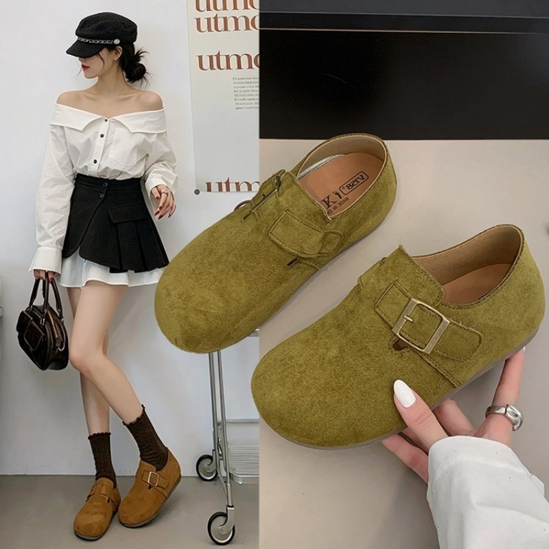 Sepatu Birken Wanita Berbahan  - Women Shoes Loafers ulasan dan harga