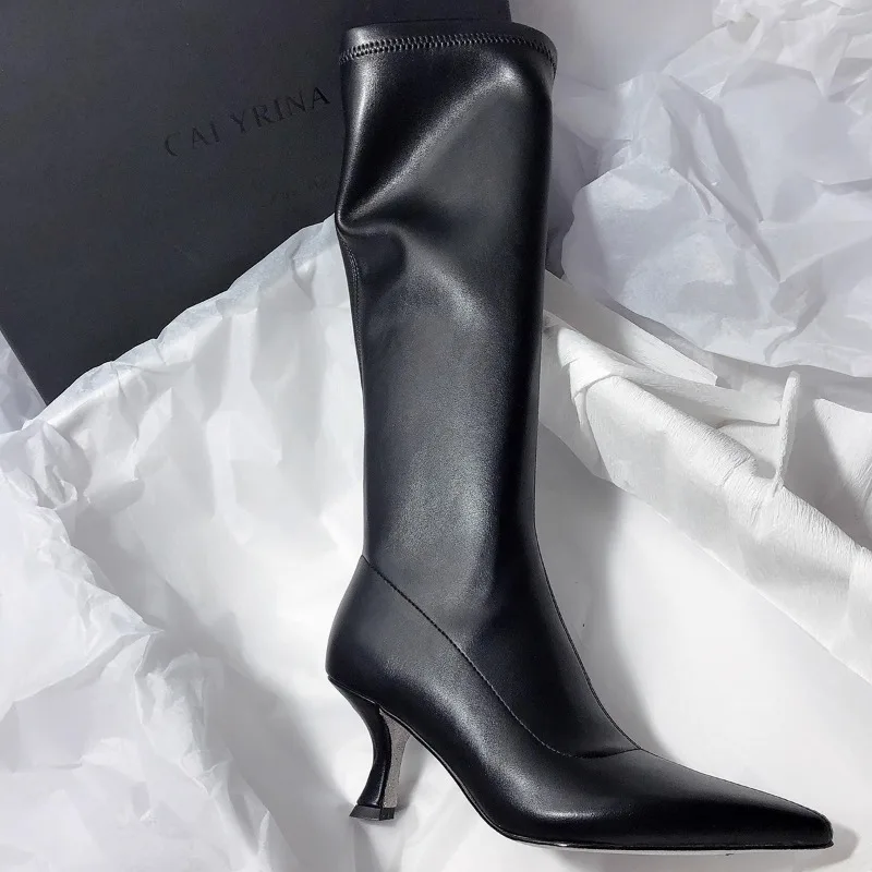 Sepatu Boots Wanita Model Stil - Sock Boot Women ulasan dan harga