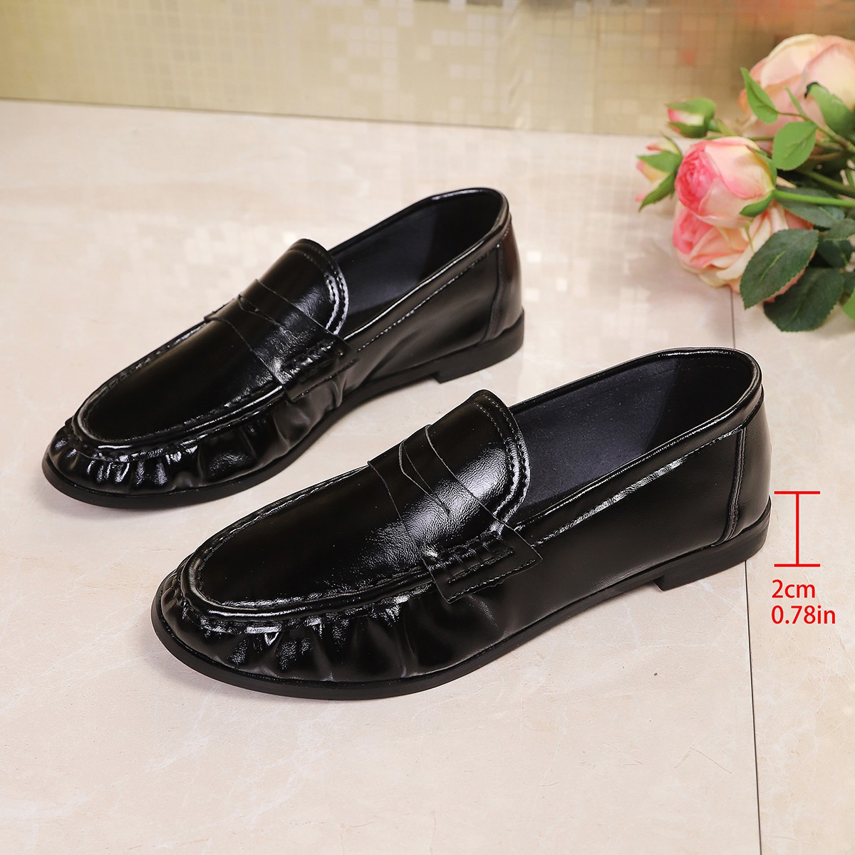 Sepatu Flat Kerja Wanita Gaya  - Women'S Shoes For Work ulasan dan harga