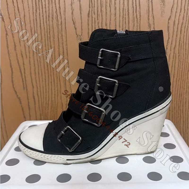 Sepatu Sneakers Wedge Tinggi B - Women'S Shoes Com ulasan dan harga