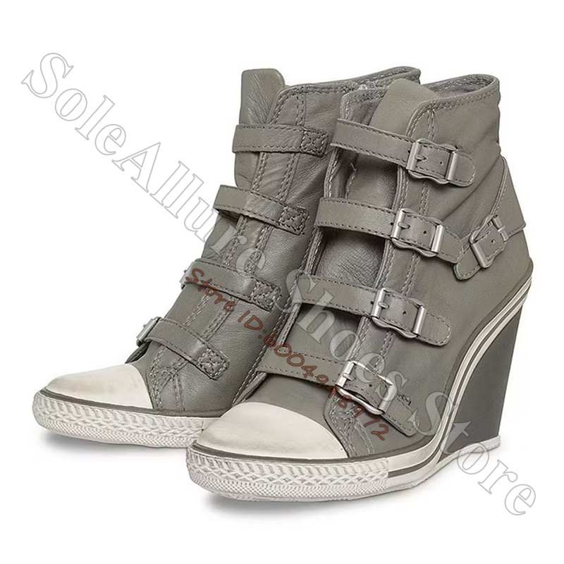 Sepatu Sneakers Wedge Tinggi B - Women'S Shoes Com ulasan dan harga