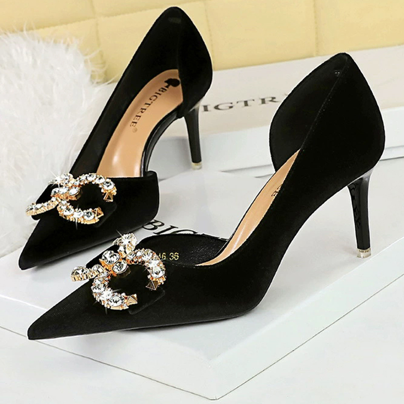 Sepatu Wanita Mewah Hak Tinggi - Women Shoes Size 7 ulasan dan harga