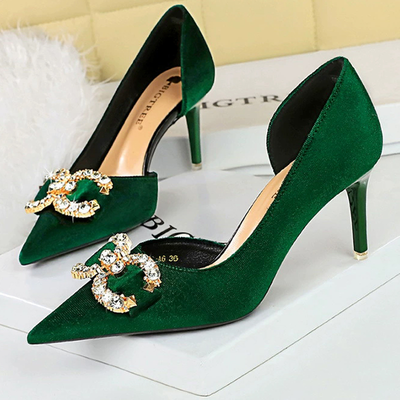 Sepatu Wanita Mewah Hak Tinggi - Women Shoes Size 7 ulasan dan harga